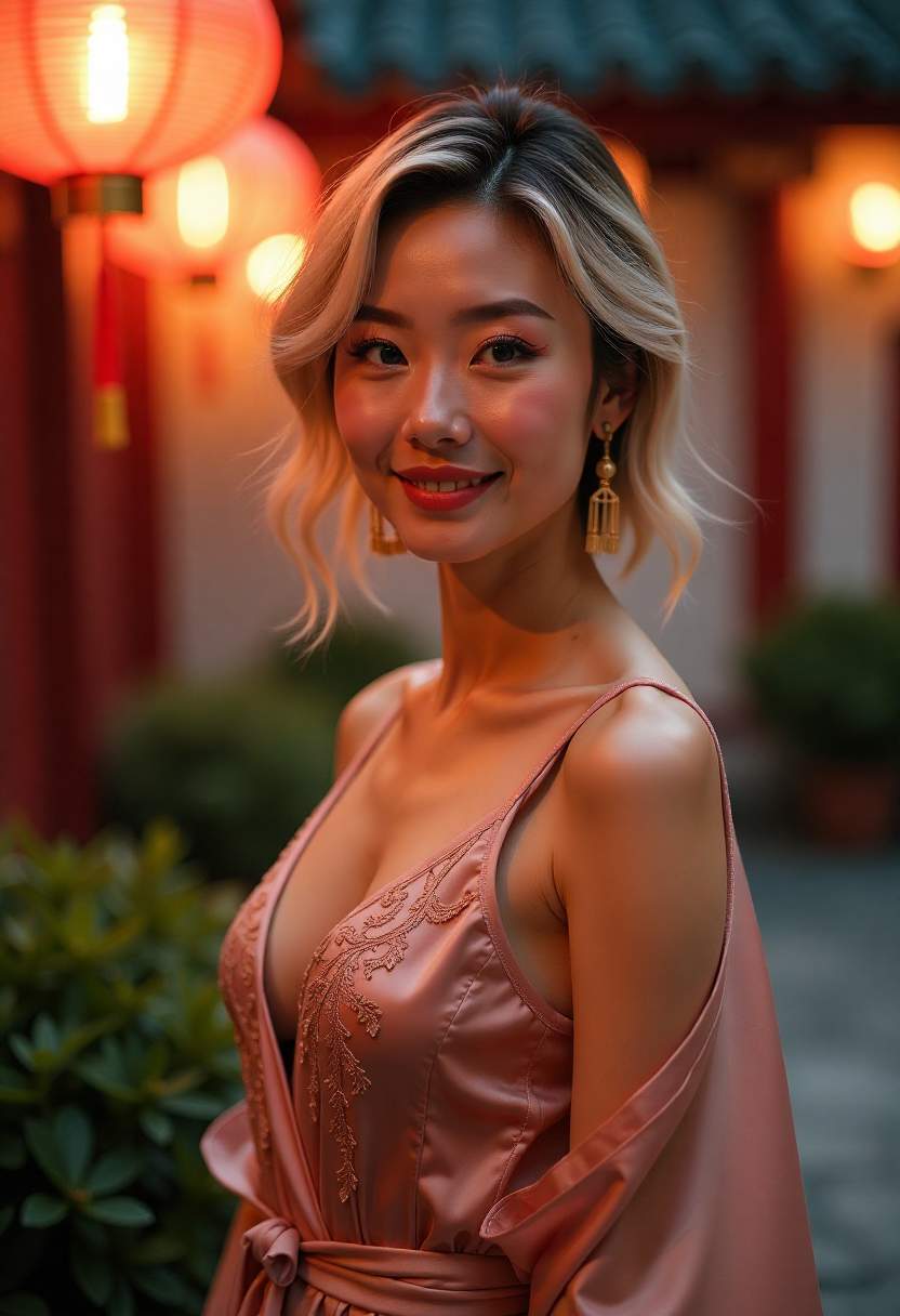 温暖的她